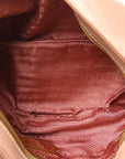 Vitello Daino Shoulder Bag Sabbia