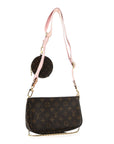 Monogram Multi Pochette Accessories Rose Clair