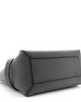 Grained Calfskin Nano Belt Bag Grey