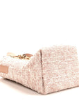 Tweed Cannage Small Vertical Toujours Rose des Vents
