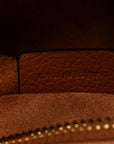 Supple Calfskin Small Triomphe Heloise Shoulder Bag Tan