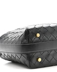 Calfskin Nappa Intrecciato Mini Wallace Black