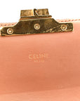 Canvas Calfskin Triomphe Shoulder Bag Tan