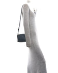 Nappa Intrecciato Mini Loop Camera Bag Thunder