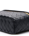 Calfskin Intrecciato Bang Bang Vanity Case Nocturnal