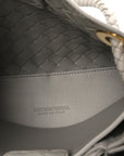 Nappa Intrecciato Small Andiamo Shoulder Bag Sterling