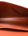 Nappa Intrecciato Long Andiamo Top Handle Sapele