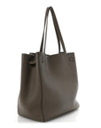 Soft Grained Calfskin Small Belt Cabas Phantom Taupe