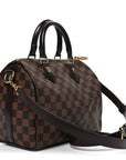Damier Ebene Speedy Bandouliere 25
