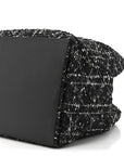 Tweed Cannage Large Toujours Black White