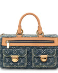 Monogram Denim Neo Speedy Blue