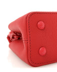 Taurillon Mini Capucines Monochrome Red