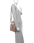 Lambskin Cannage Small My ABC D1OR Lady D1OR Blush