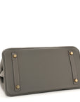 Togo Birkin 30 Gris Meyer