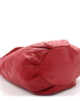 Nappa Intrecciato Patchwork Hobo Red