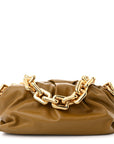 Calfskin The Pouch Chain Teak
