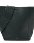 Soft Grained Calfskin Small Sangle Bucket Bag Amazone