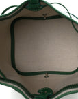 Goyardine Petit Flot Bucket Bag PM Green