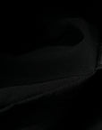 Calfskin Stitched Chain Top Handle Bucket Bag Black