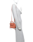Grained Calfskin Pico Belt Bag Lychee
