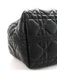 Calfskin Macrocannage Large Toujours Black