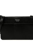 Saffiano Crossbody Bag Black