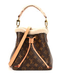 Monogram Shearling Cozygram Neonoe BB