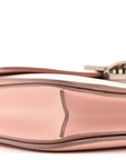 Smooth Calfskin Medium Classic Box Flap Bag Pink