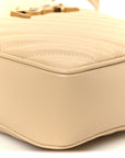 Calfskin Matelasse Monogram Lou Camera Bag Avorio