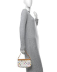 Monogram Multicolor Pochette Accessories White