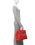 Togo BIRKIN 35 Rouge Pivoine