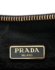 Saffiano Lux Re-Edition 2005 Shoulder Bag Black