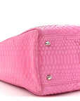 Snakeskin Medium Lady D1OR Pink