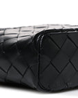 Calfskin Intrecciato Bang Bang Vanity Case Black