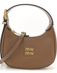 Nappa Mini Wander Hobo Caramel