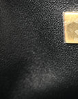Aged Calfskin Chevron Quilted 2.55 Reissue Mini Flap Black