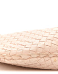 Nappa Intrecciato Medium Veneta Hobo Flamingo