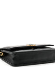 Lambskin Quilted CHNL 19 Wallet On Chain WOC Black