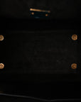 Grained Calfskin Mini Belt Bag Black