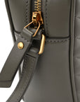 Calfskin Matelasse Monogram Lou Camera Bag Dusty Grey