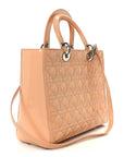 Patent Cannage Large Lady D1OR Rose Clair
