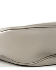 Supple Calfskin Cuir Triomphe Heloise Shoulder Bag Light Stone