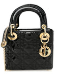 Patent Cannage Mini Lady D1OR Black