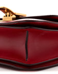 Box Calfskin Small Classic Box Flap Bag Red