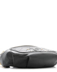 Caviar Quilted Filigree Waist Bag Black