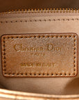 Metallic Lambskin Cannage Small My ABCD1OR Lady D1OR Rose Gold