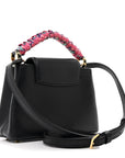 Taurillon Braided Capucines Mini Black