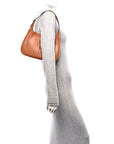 Tritone Calfskin Small Jackie 1961 Hobo Harness Brown