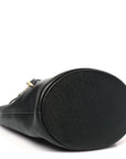 Caviar Deauville Drawstring Bucket Bag Black
