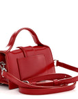 Glazed Calfskin Le Bambino Red